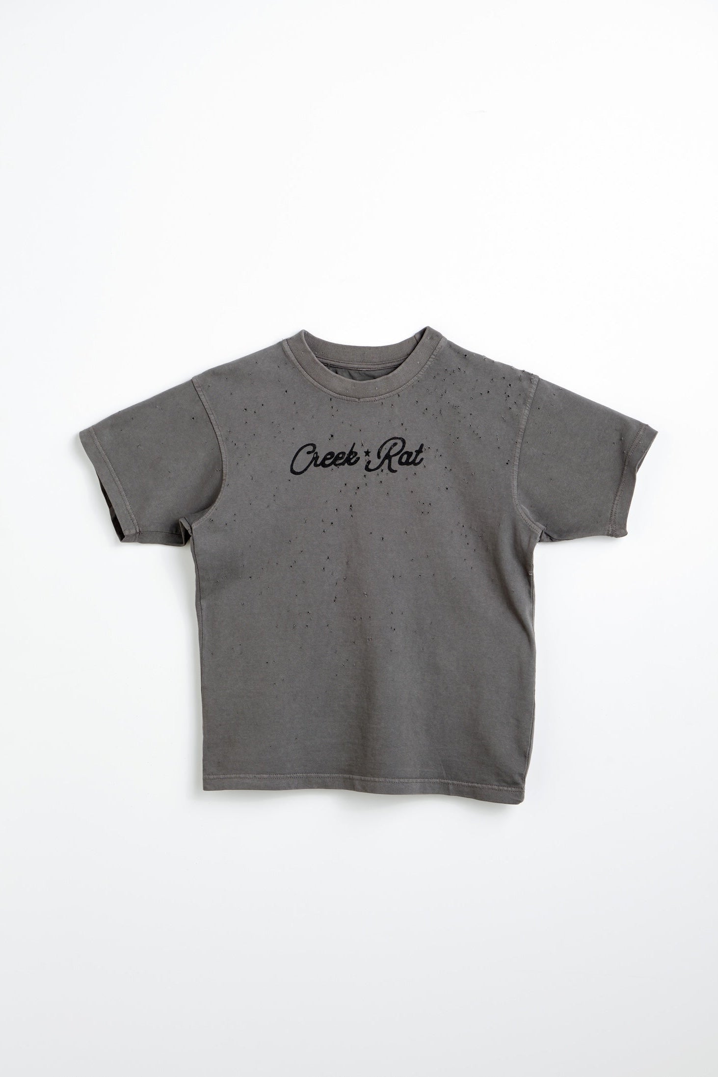Charcoal Shotgun T-Shirt – Creek Rat