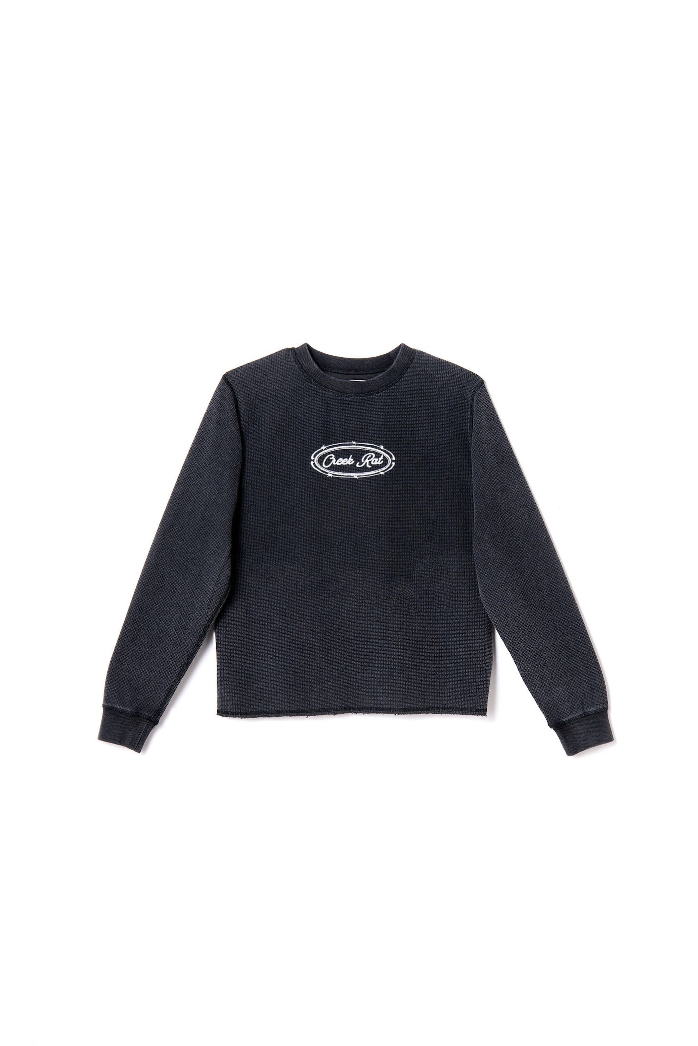 Washed Black Thermal – Creek Rat