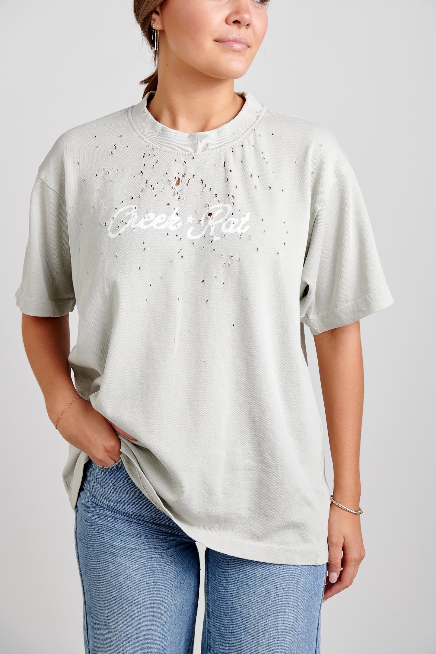 Washed Gray Shotgun T-Shirt