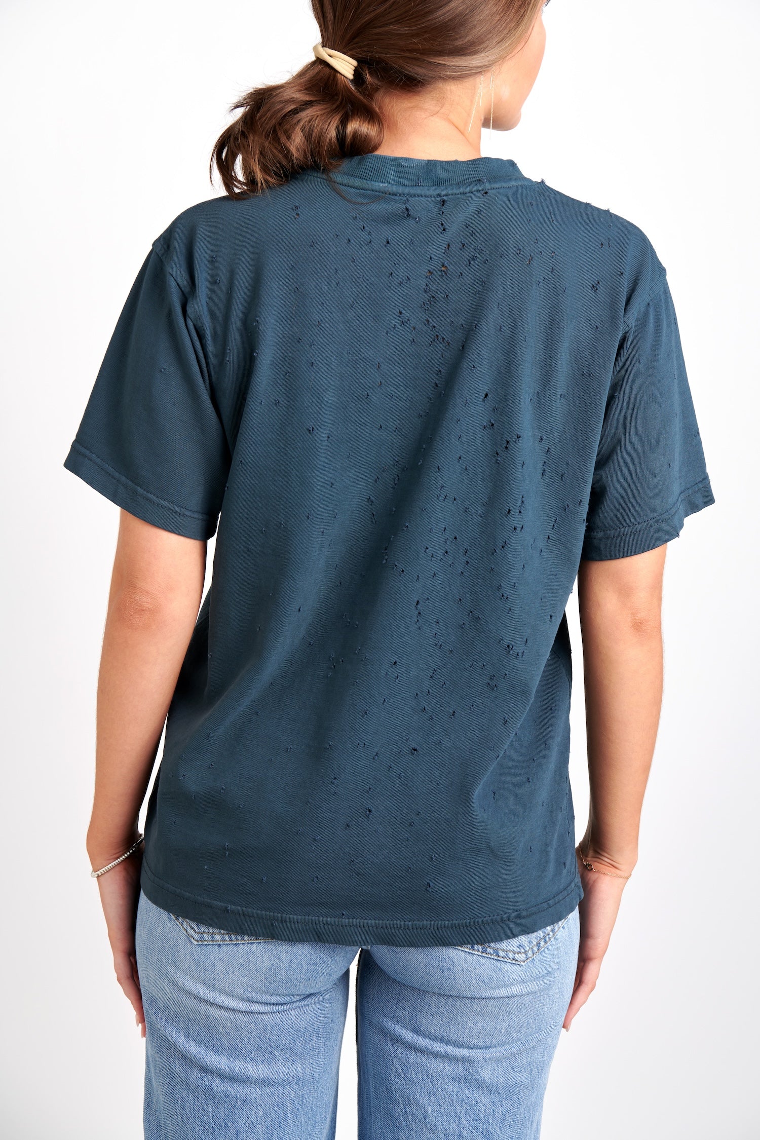 Washed Navy Shotgun T-Shirt – Creek Rat