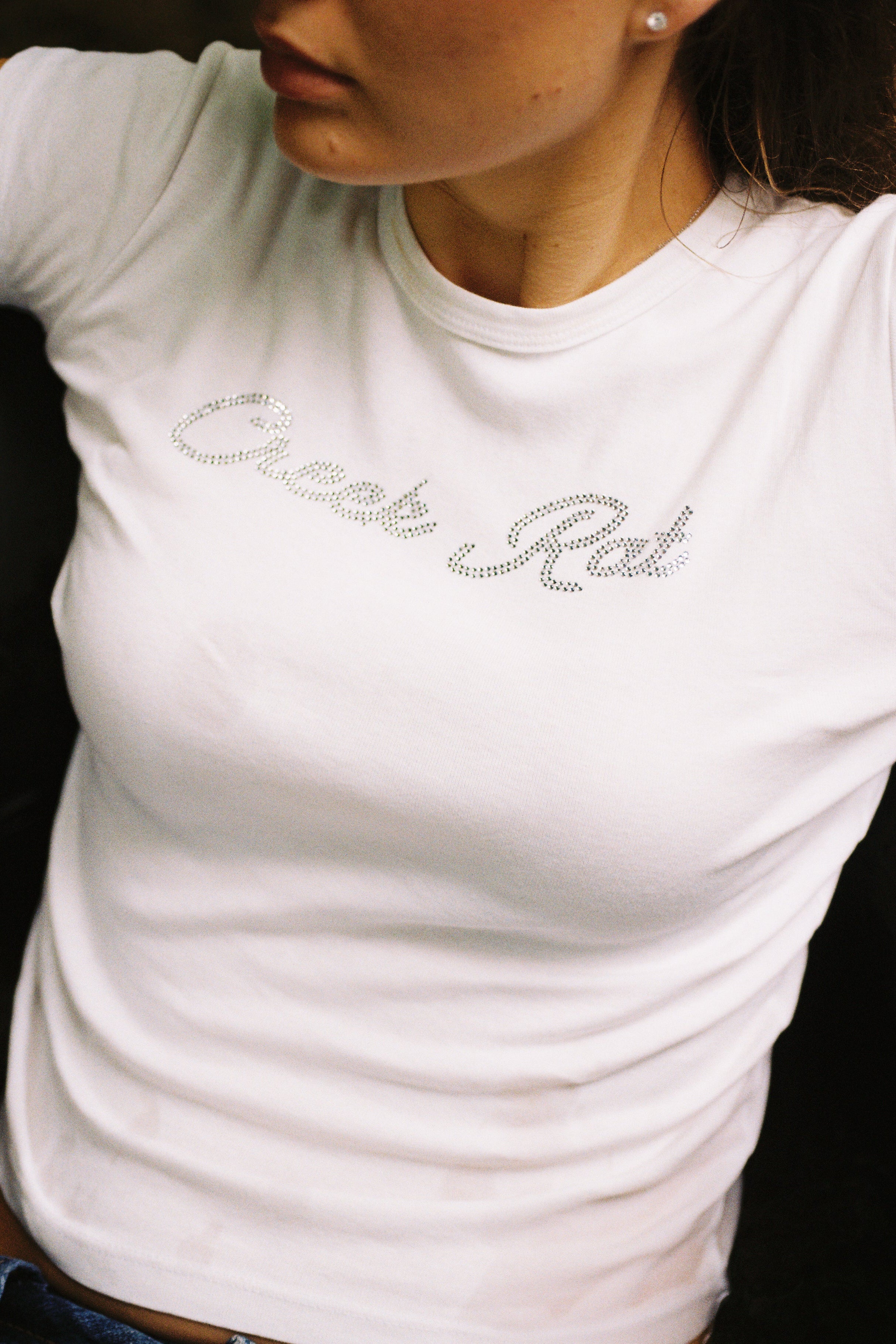 Rhinestone Baby Tee – Creek Rat