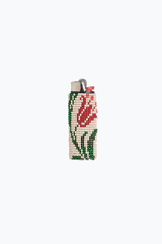 Beaded Lily Lighter Sleeve