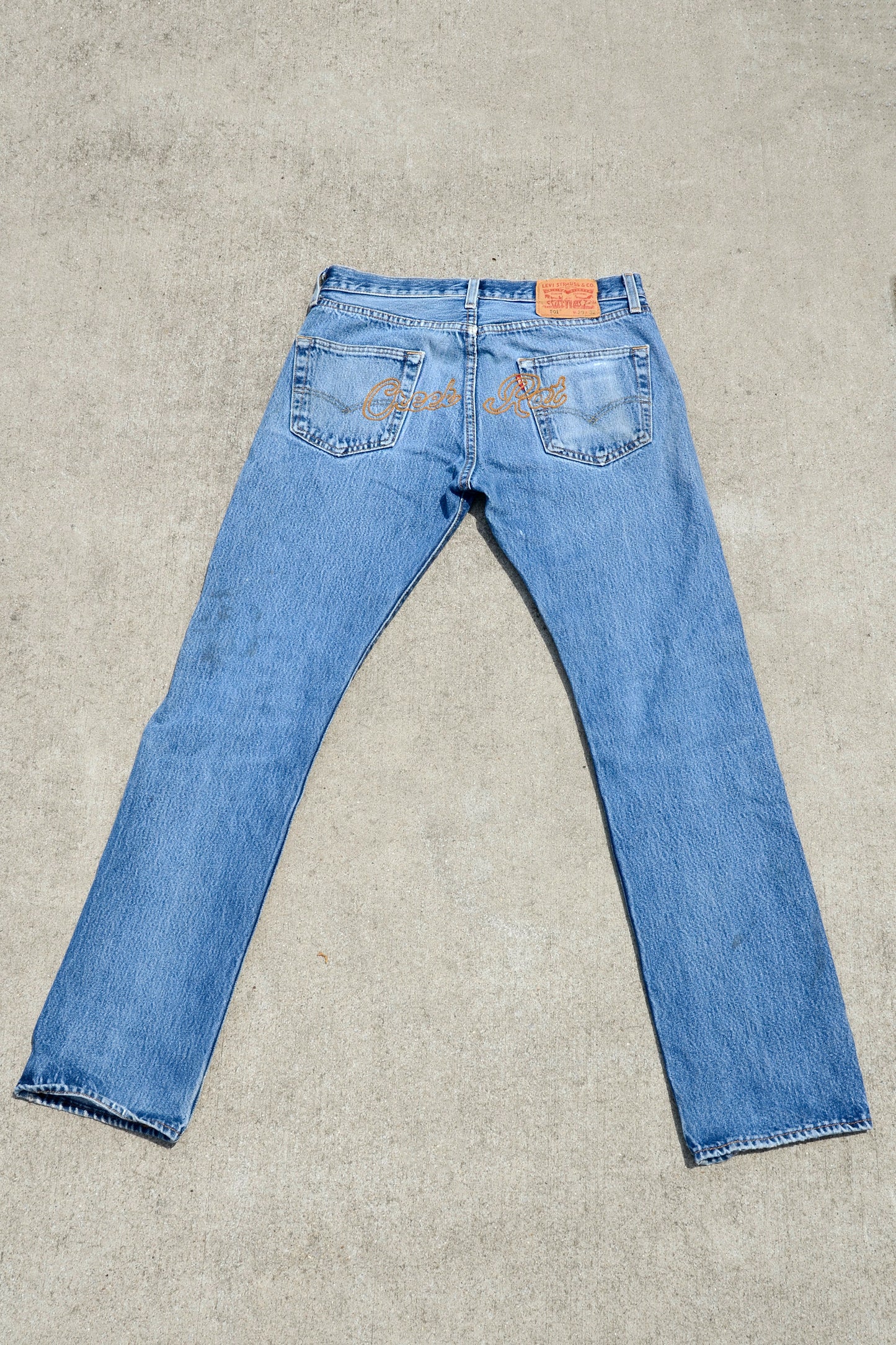 Denim Chainstitch Jeans #94 - 1 of 1