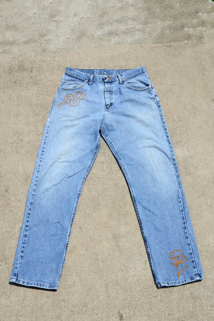 Denim Chainstitch Jeans #91 - 1 of 1