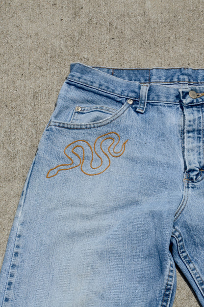 Denim Chainstitch Jeans #91 - 1 of 1