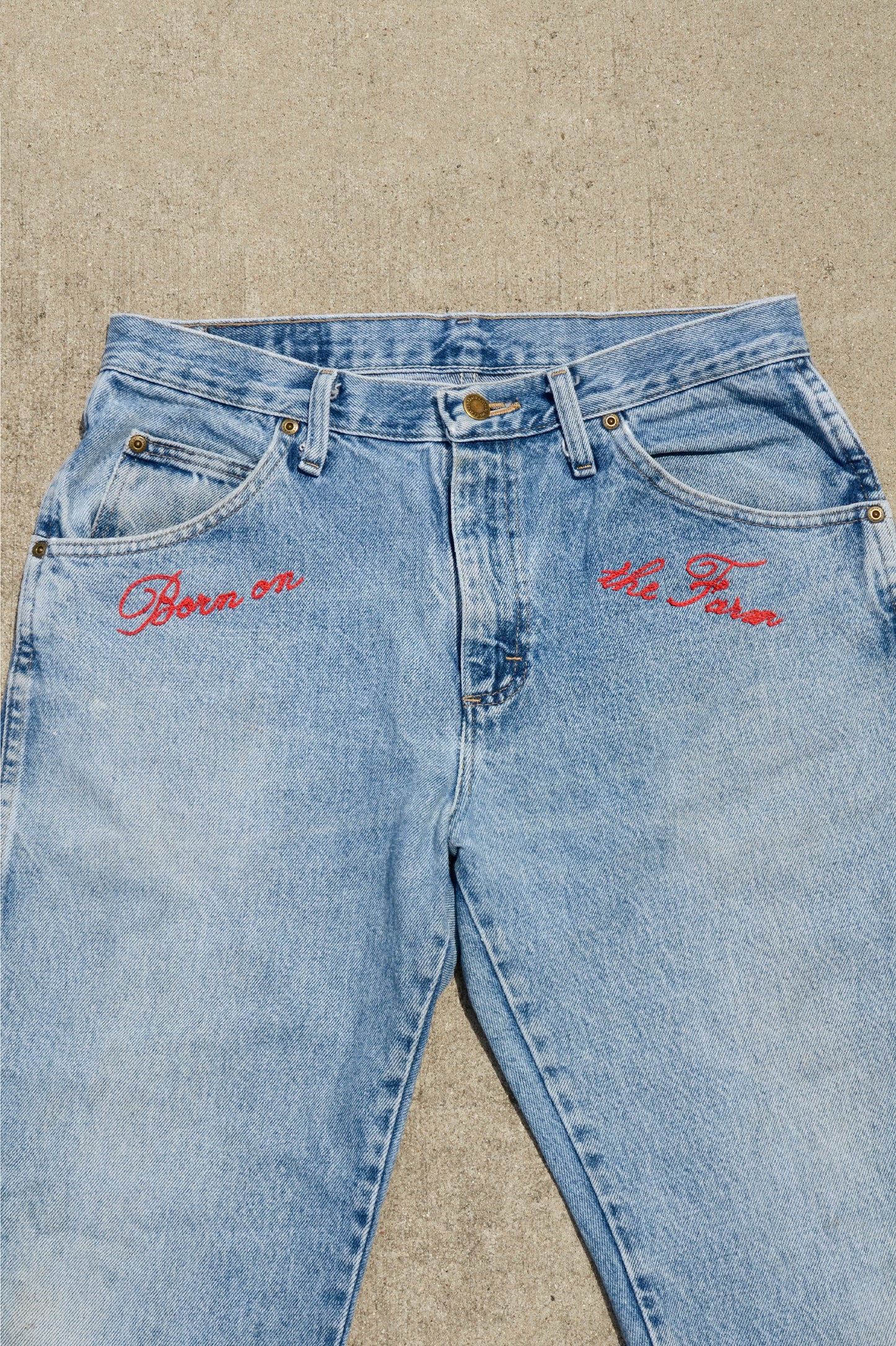 Denim Chainstitch Jeans #93 - 1 of 1