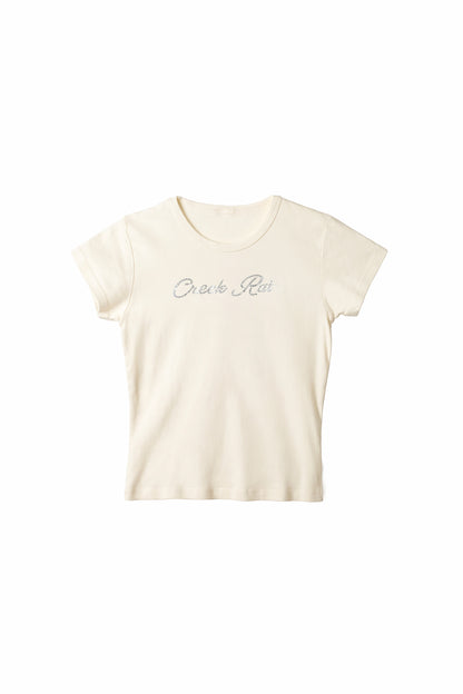 Rhinestone Baby Tee