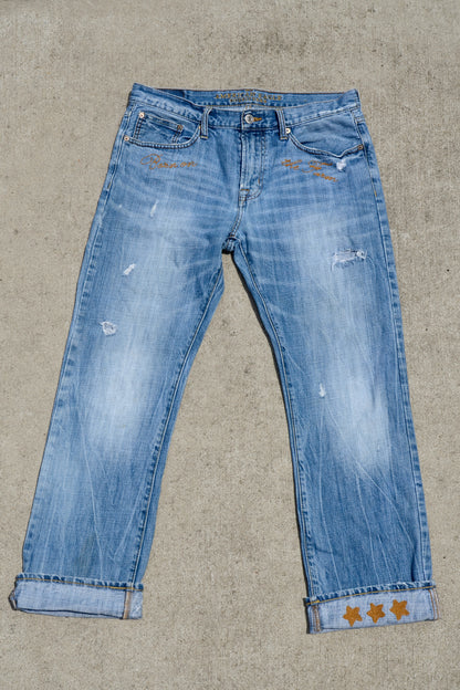 Denim Chainstitch Jeans #95 - 1 of 1
