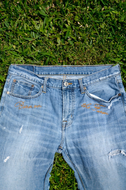 Denim Chainstitch Jeans #95 - 1 of 1