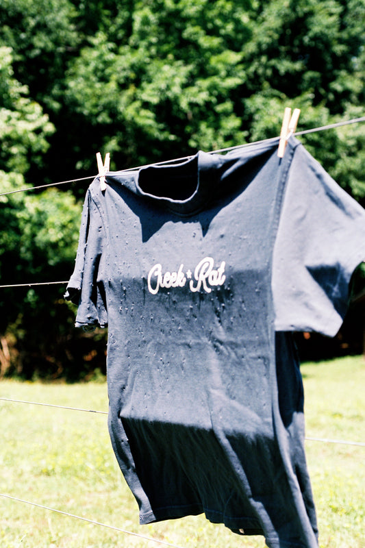 Washed Navy Shotgun T-Shirt