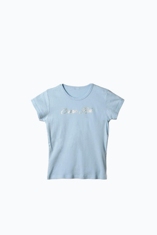 Rhinestone Baby Tee