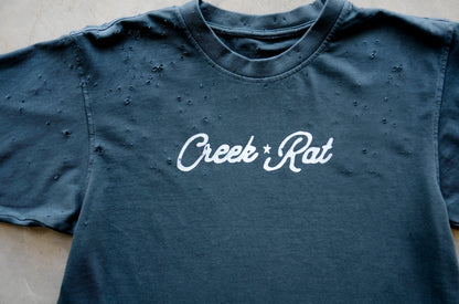 Washed Navy Shotgun T-Shirt