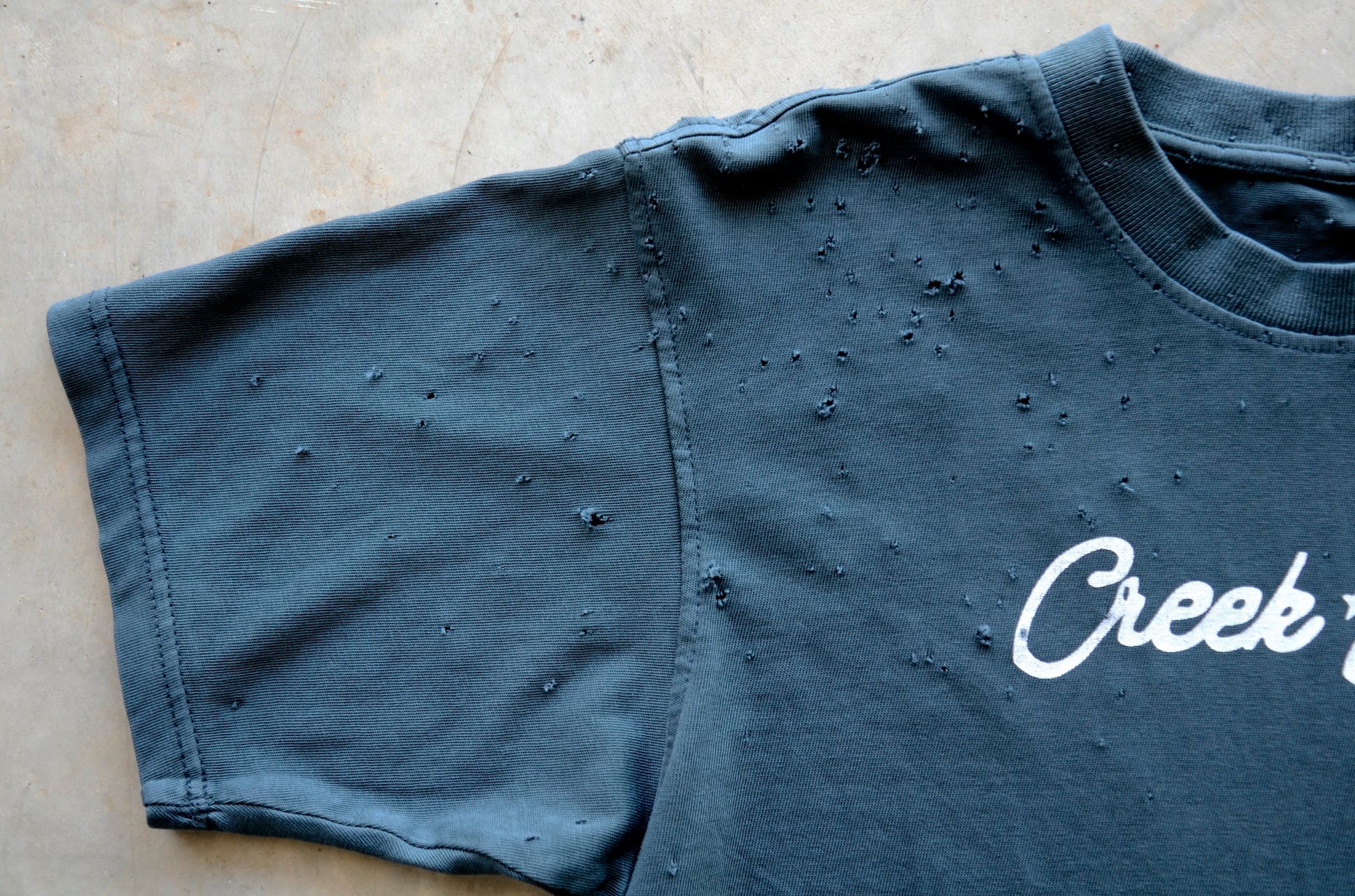 Washed Navy Shotgun T-Shirt