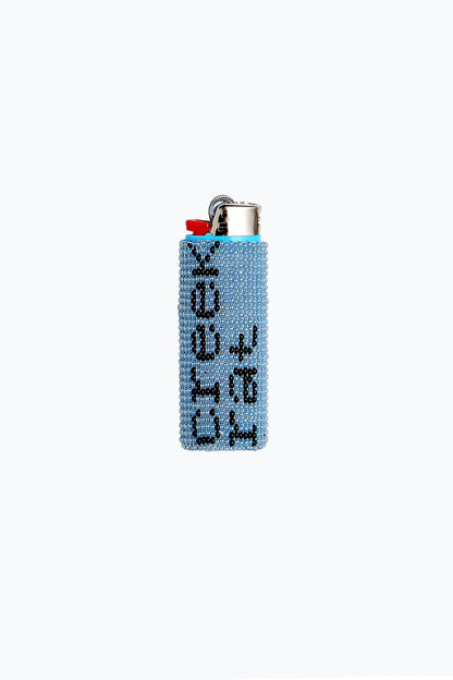 Beaded Snake Lighter Sleeve