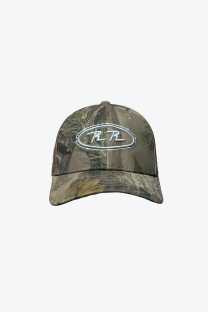Creek Rat camo hat worn outdoors