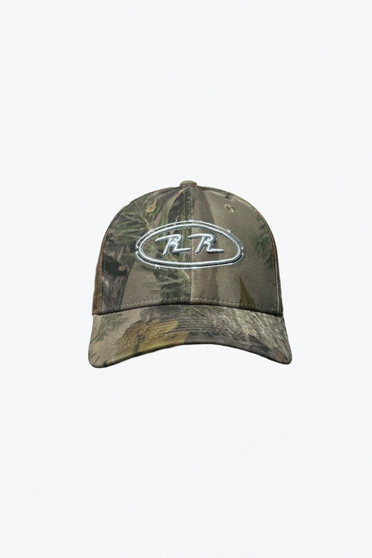 Creek Rat camo hat worn outdoors